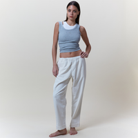 PANTALON LAZY FEMME BLANC