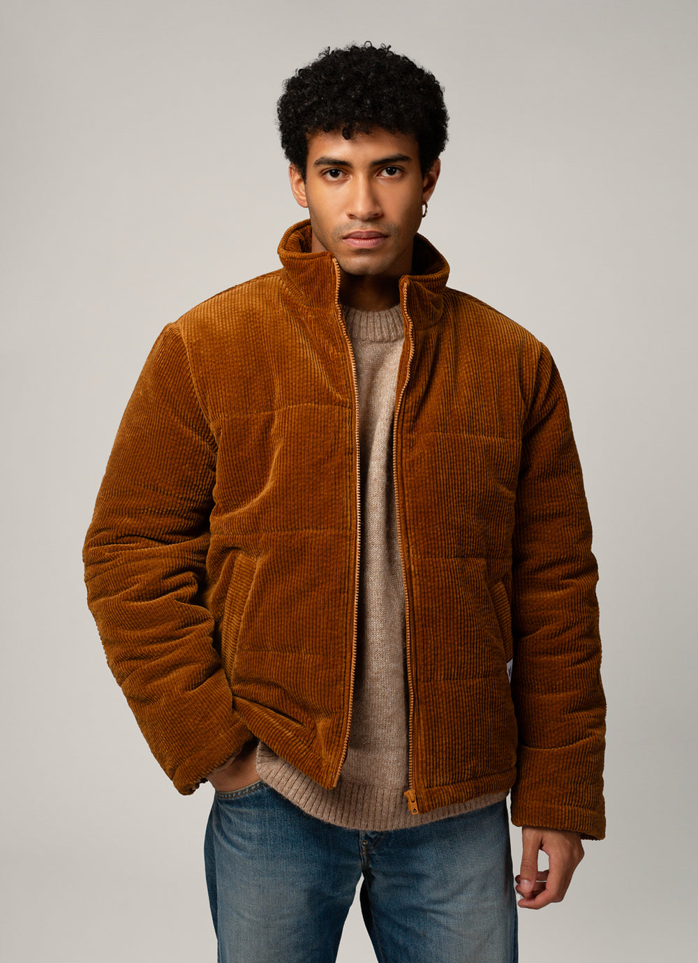 DOUDOUNE PUFFER CAMEL