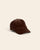 CASQUETTE CÔTELÉ CHOCOLAT
