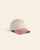 CASQUETTE EN COTON ET VELOURS CÔTELÉ ROSE/ÉCRU