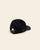 CASQUETTE CÔTELÉ NOIRE