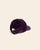 CASQUETTE CÔTELÉ PRUNE