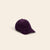 CASQUETTE CÔTELÉ PRUNE