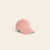 CASQUETTE CÔTELÉ ROSE