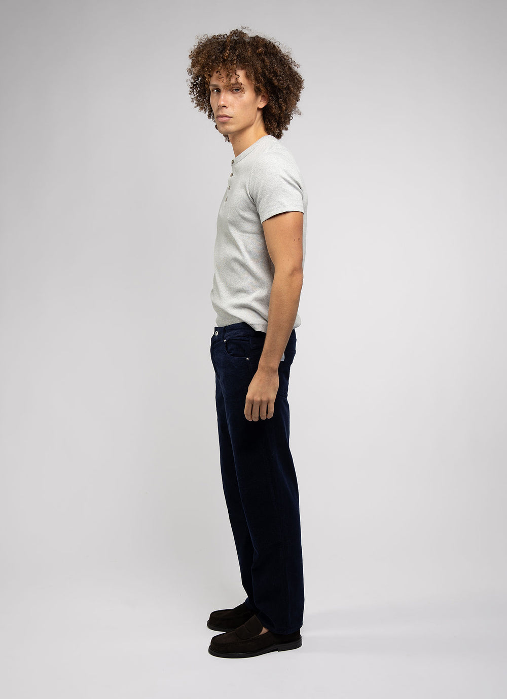 PANTALON DROIT HOMME NAVY