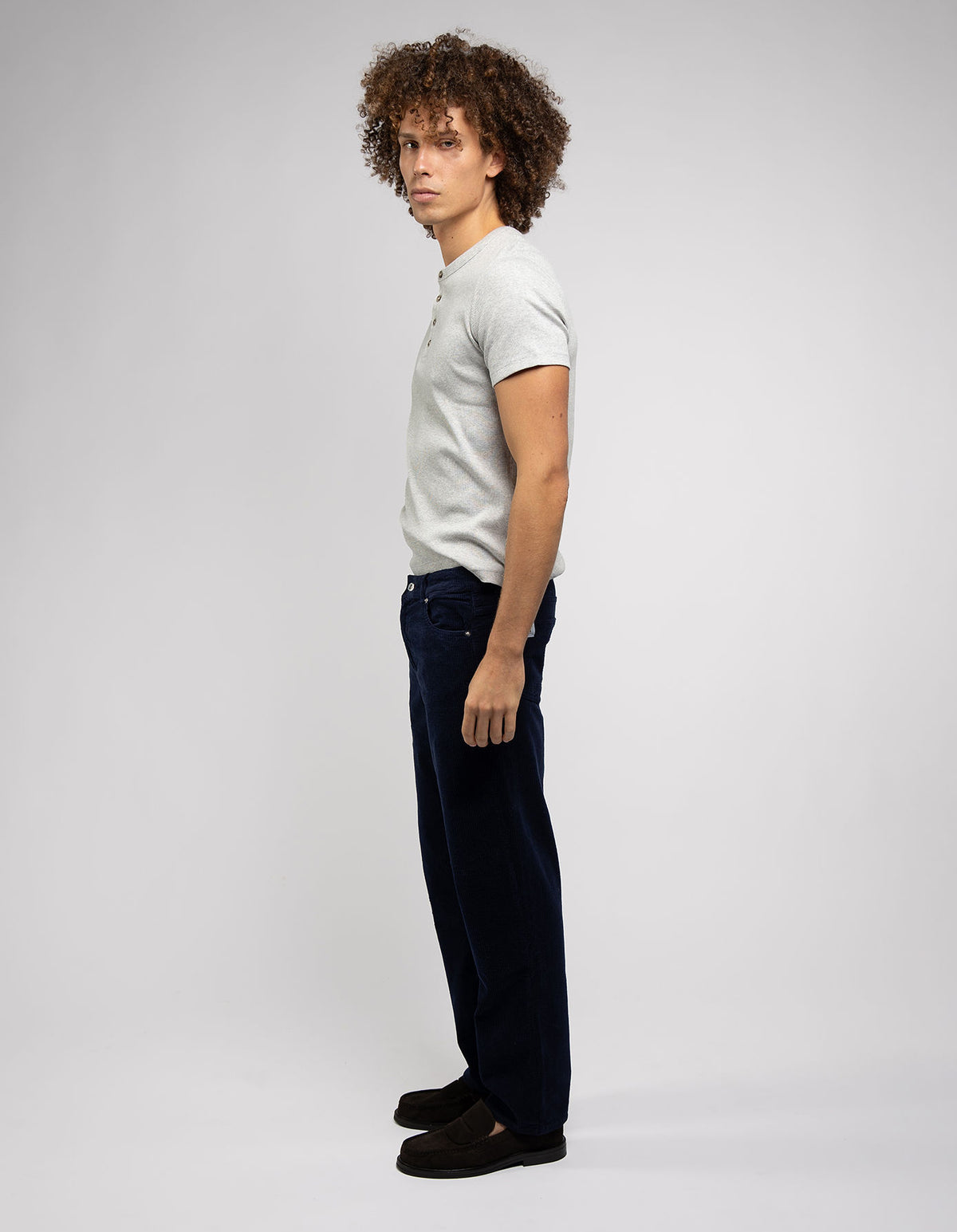 PANTALON DROIT HOMME NAVY