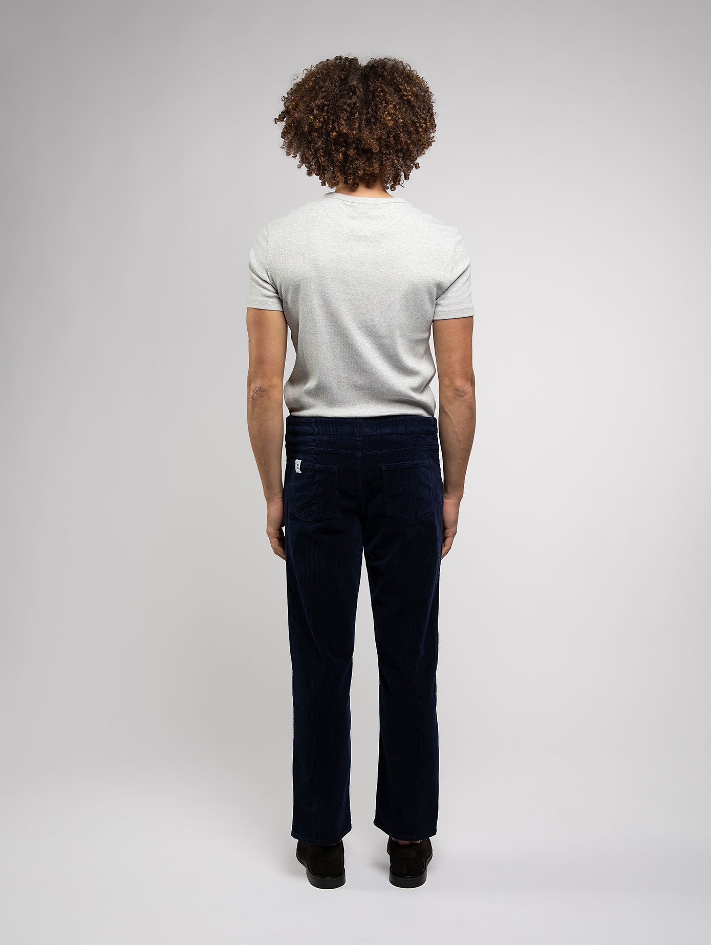 PANTALON DROIT HOMME NAVY