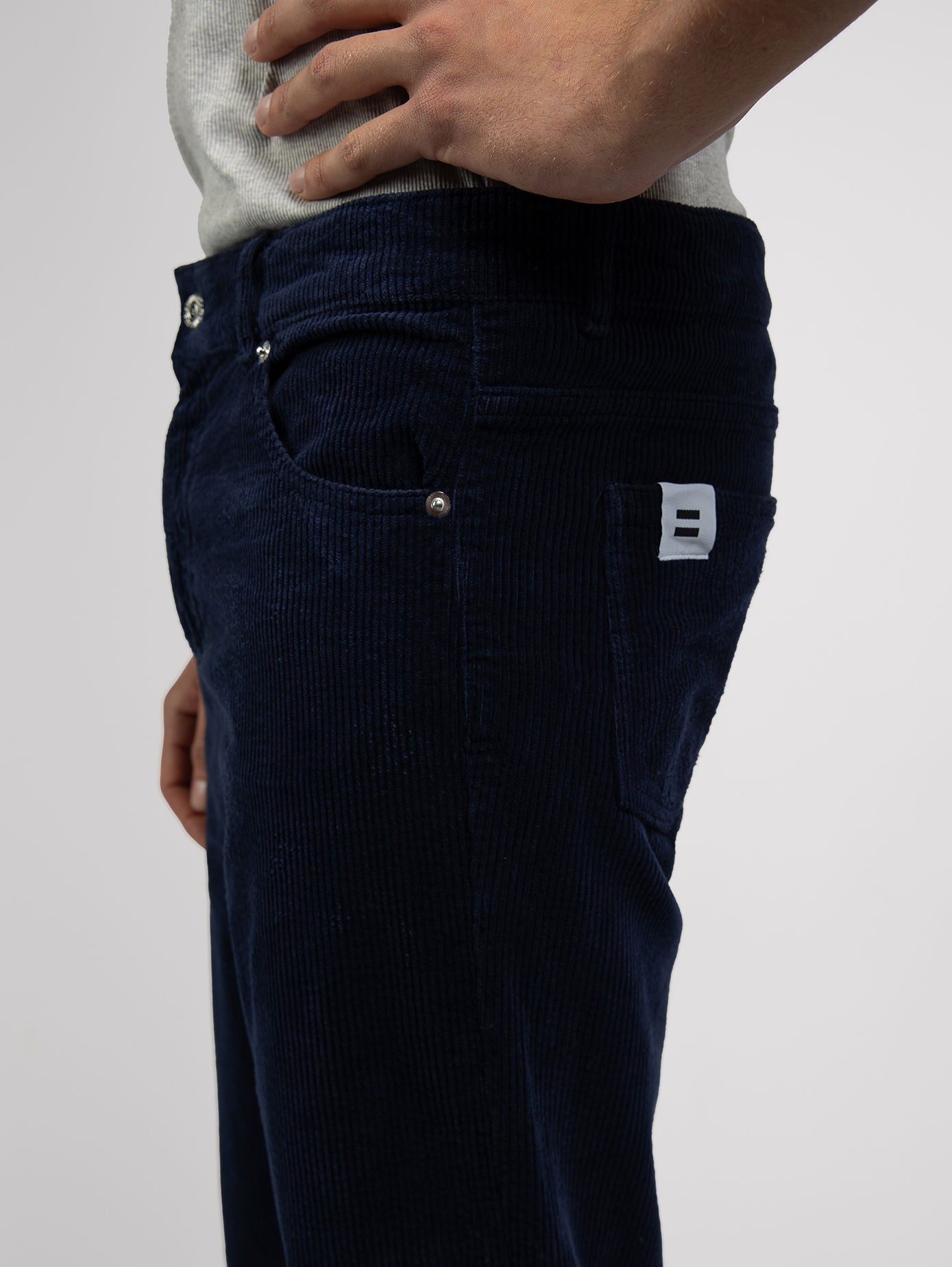 PANTALON DROIT HOMME NAVY