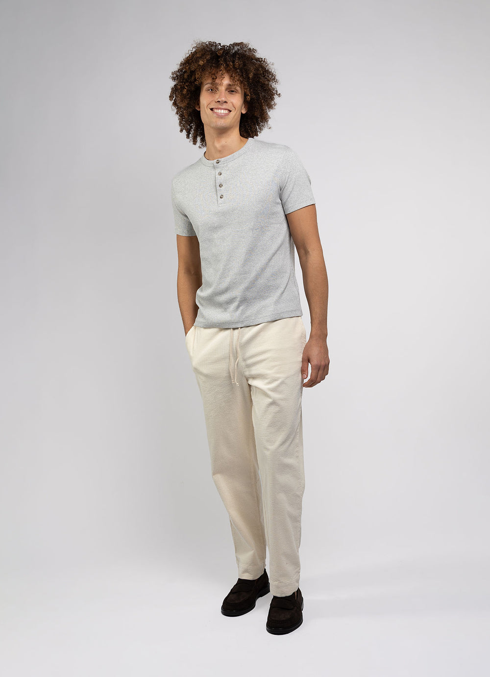 PANTALON LAZY HOMME SABLE