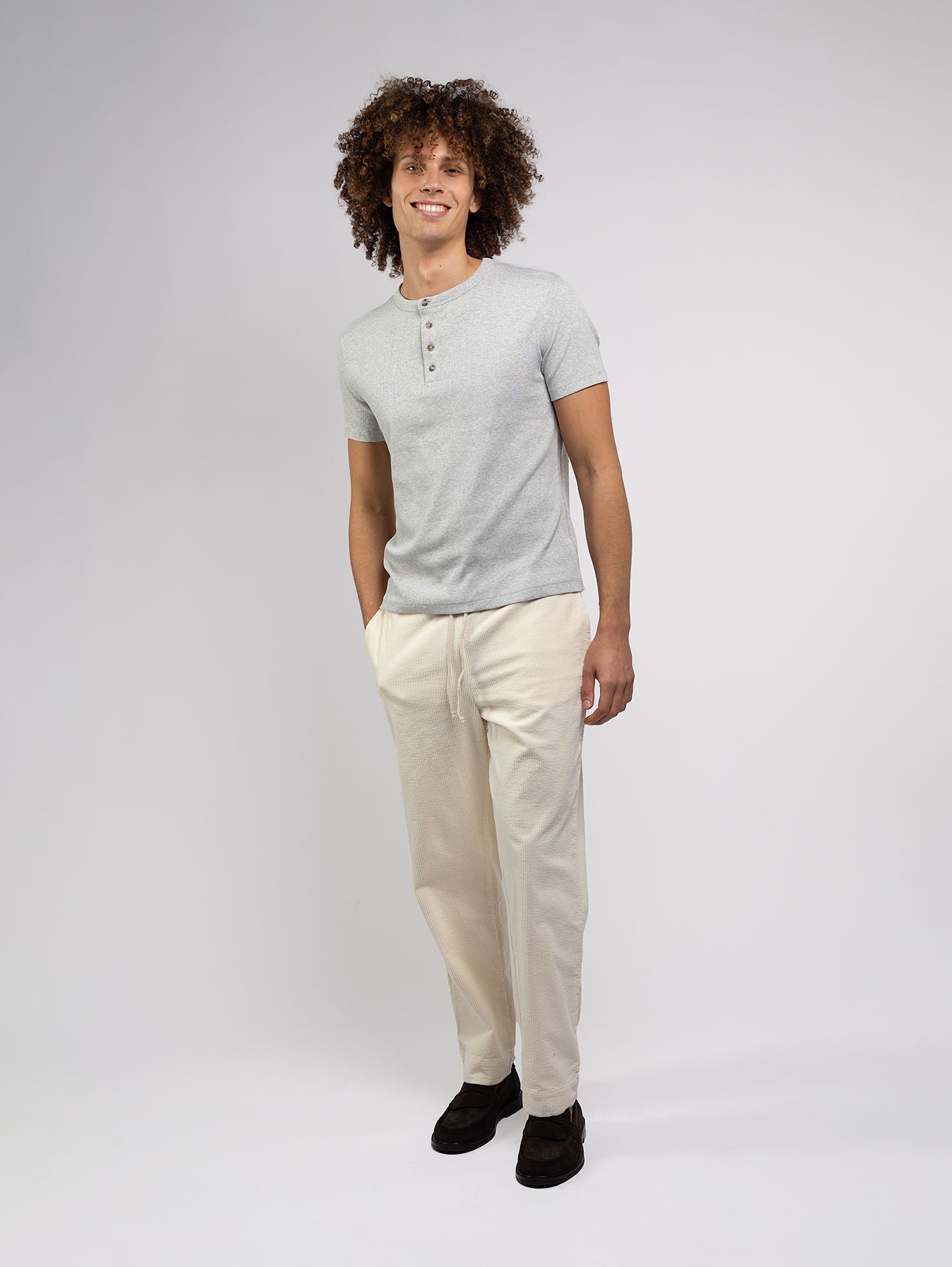 PANTALON LAZY HOMME SABLE