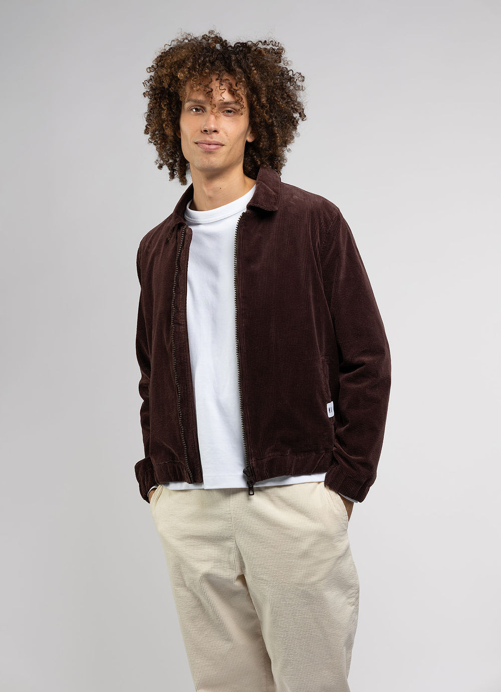 BLOUSON ISAAC - CHOCOLAT