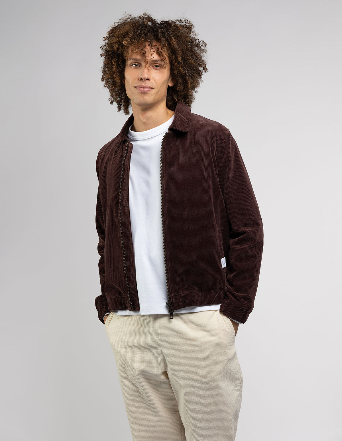 BLOUSON ISAAC - CHOCOLAT