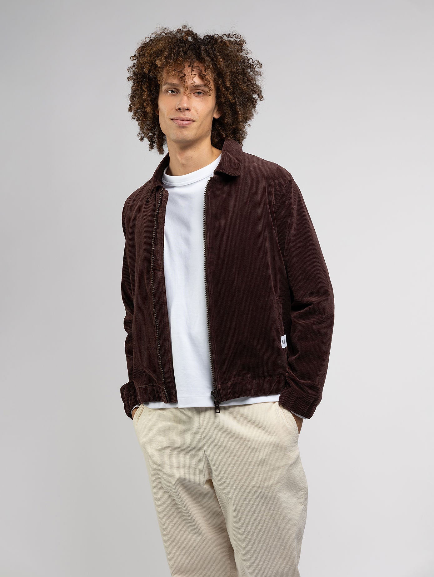 BLOUSON ISAAC - CHOCOLAT