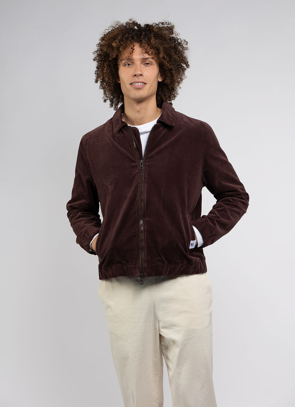 BLOUSON ISAAC - CHOCOLAT