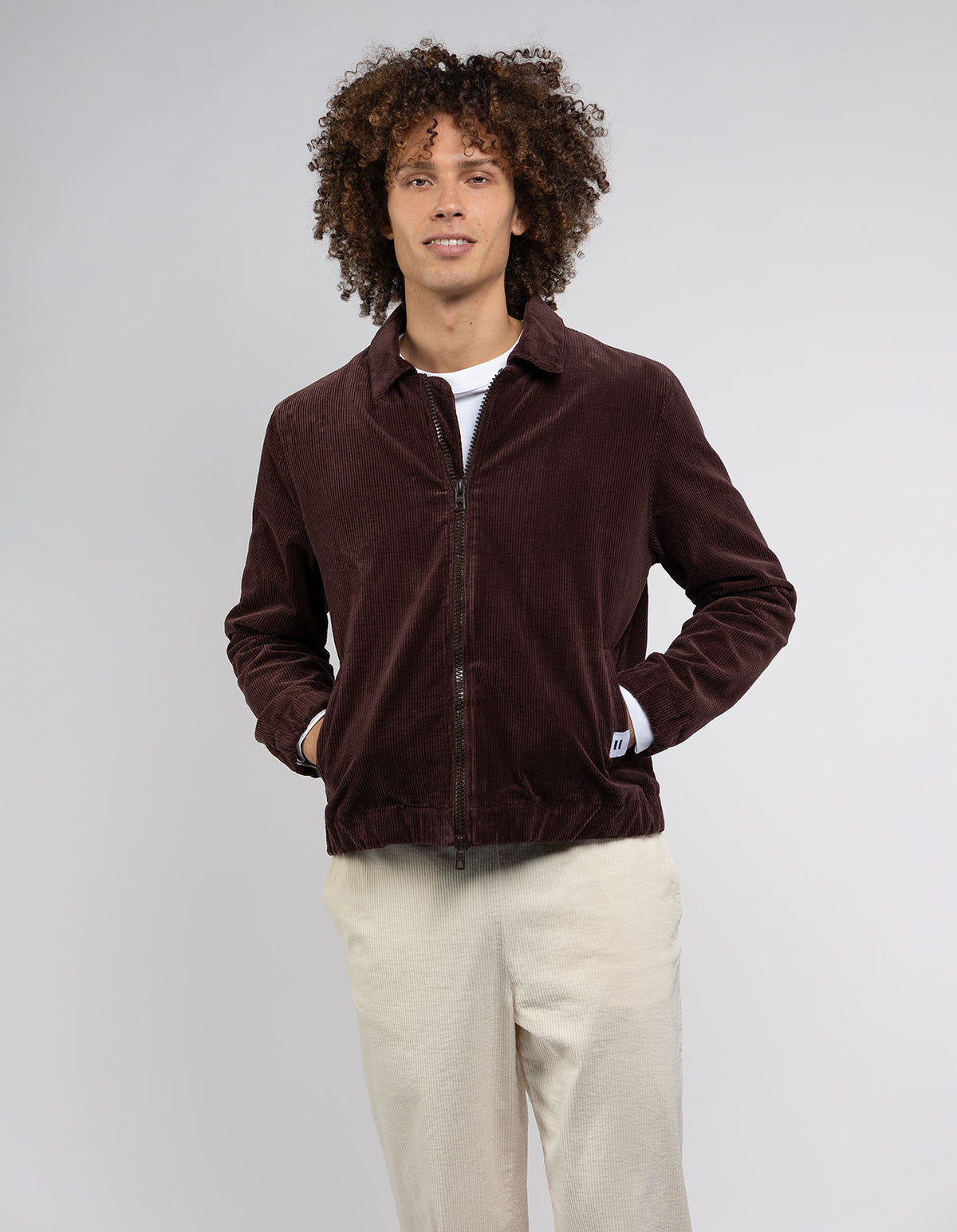 BLOUSON ISAAC - CHOCOLAT