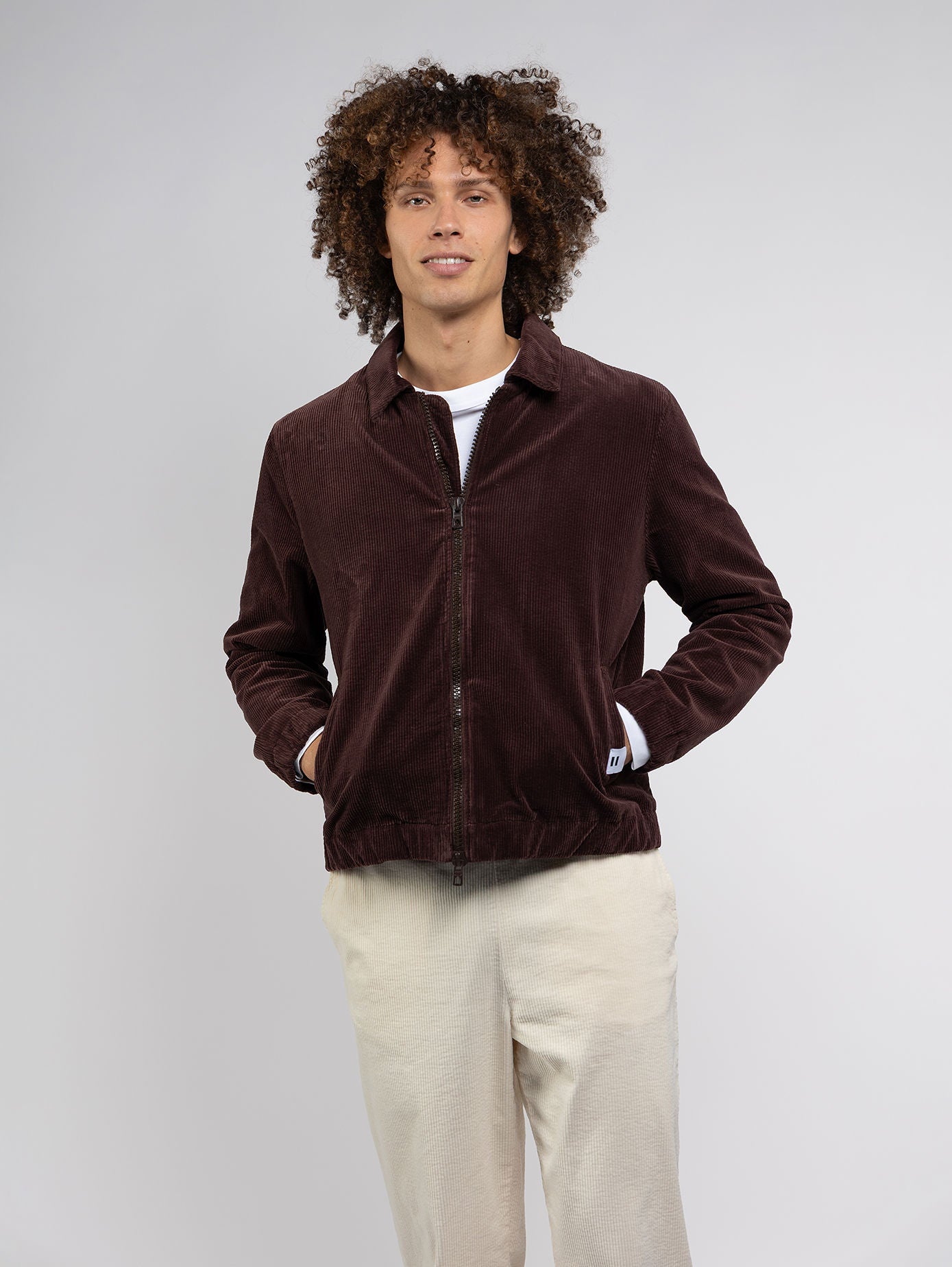 BLOUSON ISAAC - CHOCOLAT