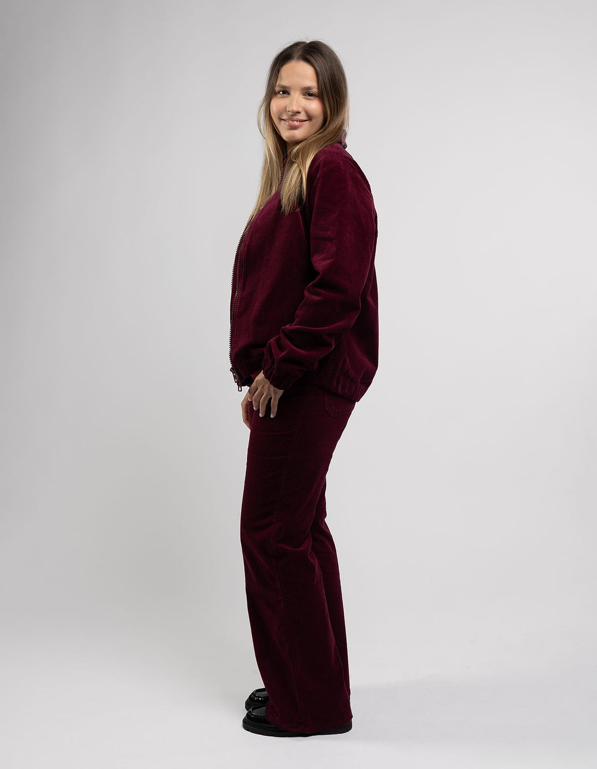 BLOUSON DIDO - PRUNE