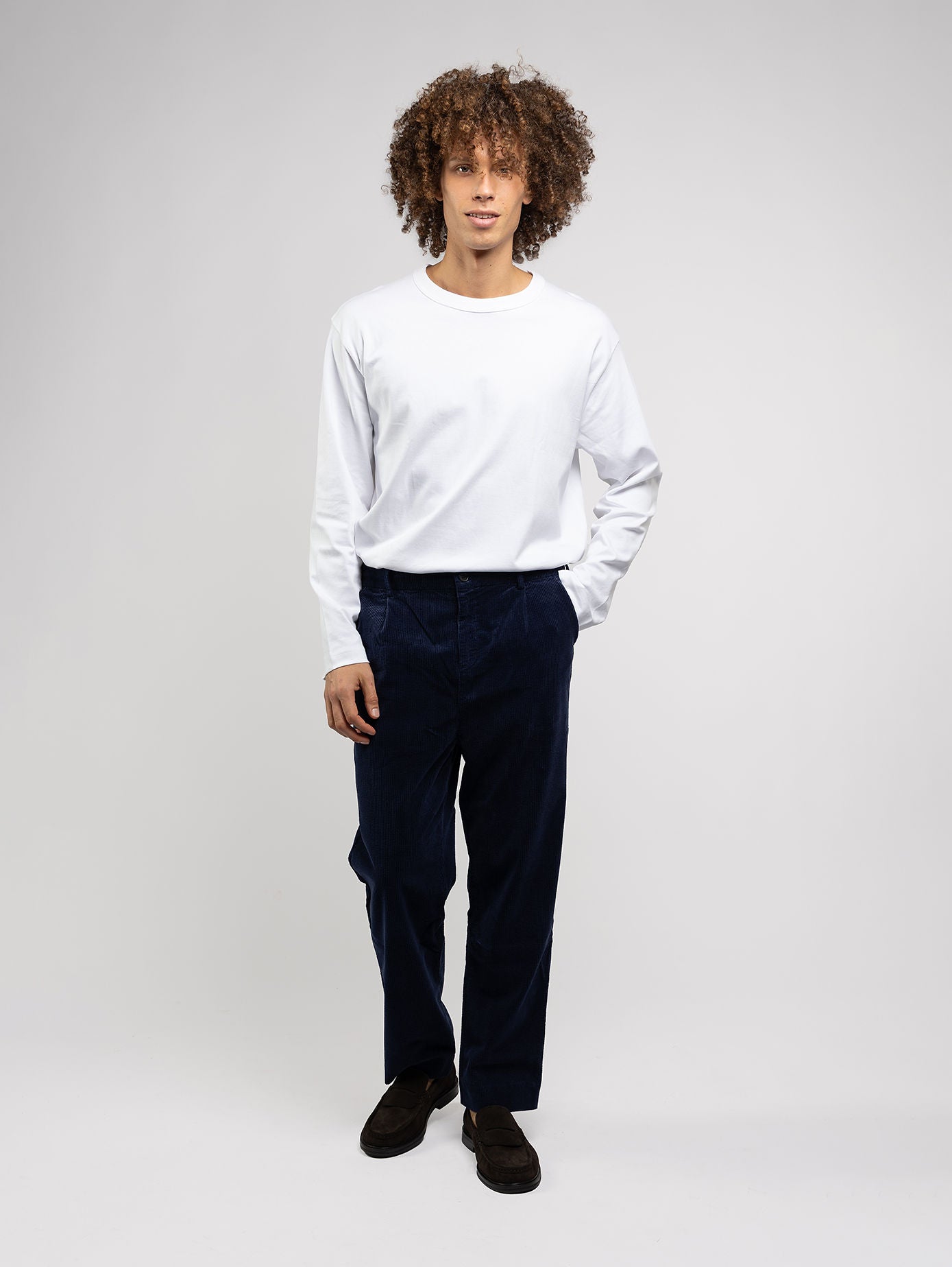 PANTALON PINCE HOMME NAVY