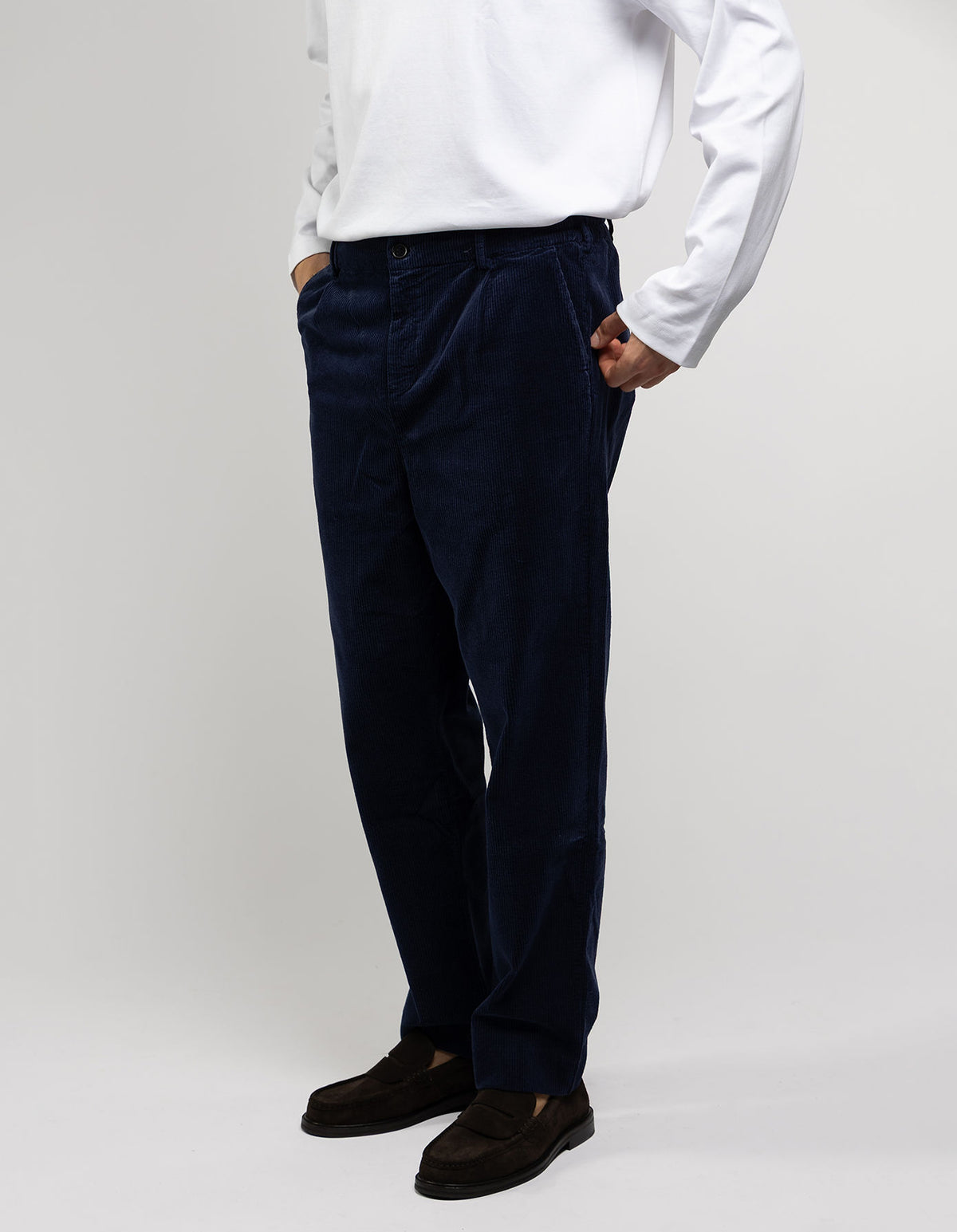 PANTALON PINCE HOMME NAVY