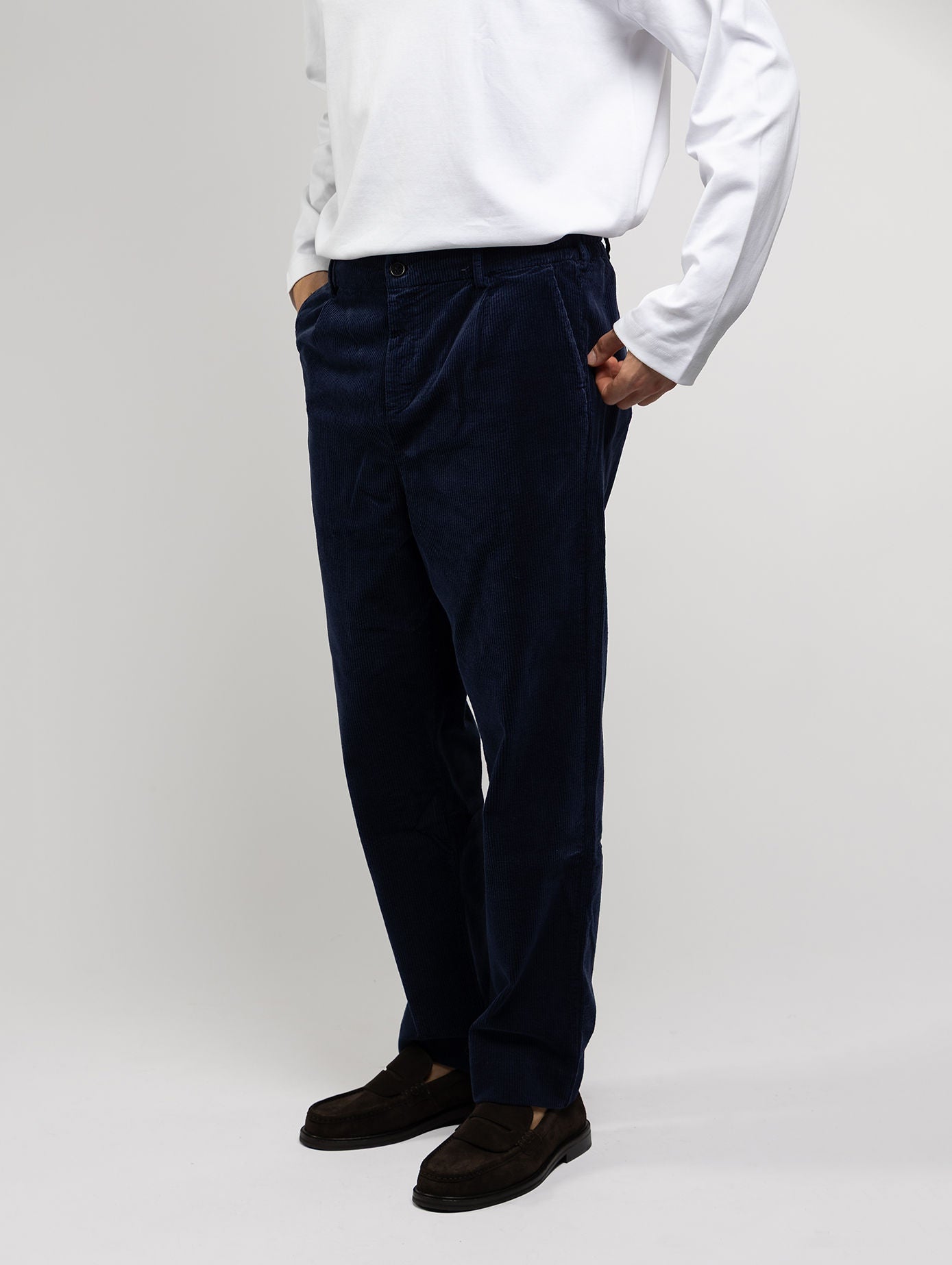 PANTALON PINCE HOMME NAVY