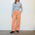 PANTALON PINCE FEMME SERGE PÊCHE