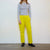 PANTALON LAZY JAUNE - TAILLE XS