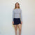 JUPE PORTEFEUILLE NAVY