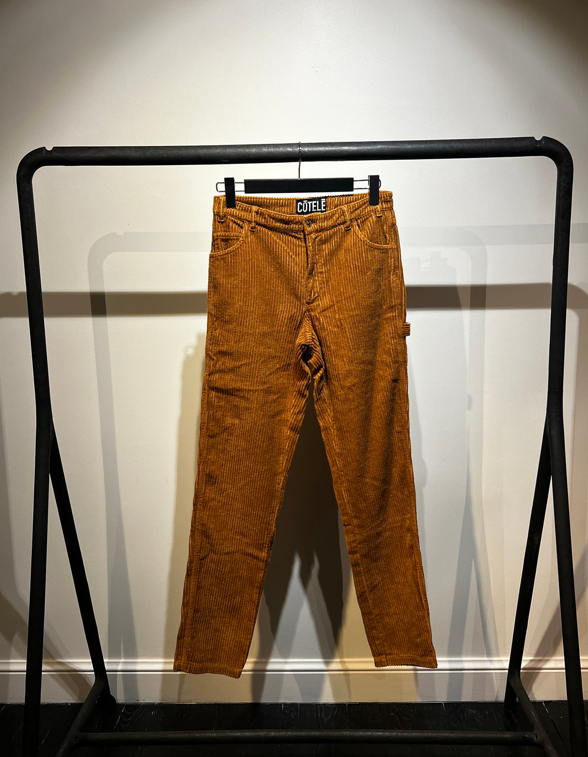 PANTALON CHARPENTIER CAMEL - TAILLE 36