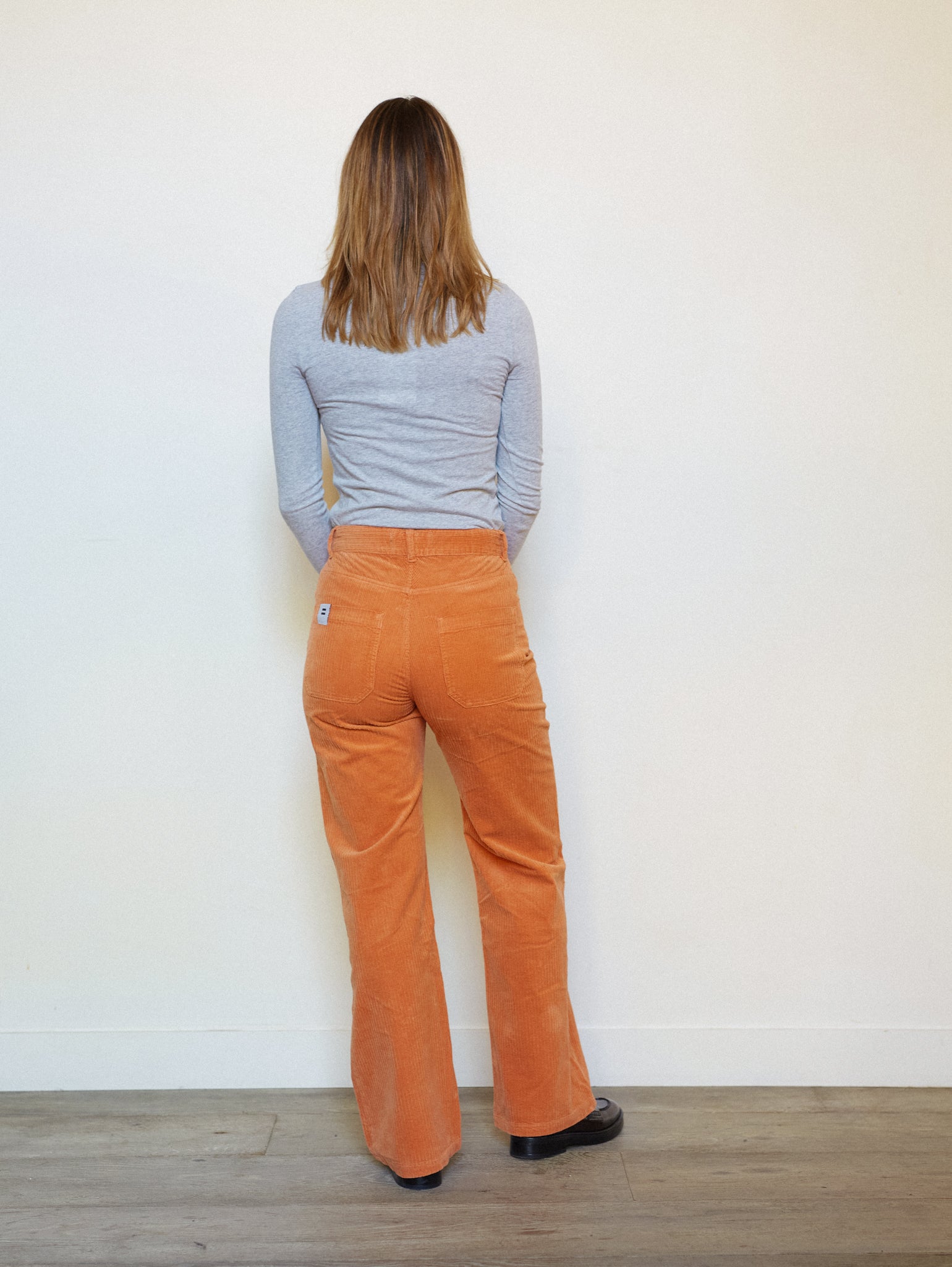 PANTALON FLARE CUIVRE - 36