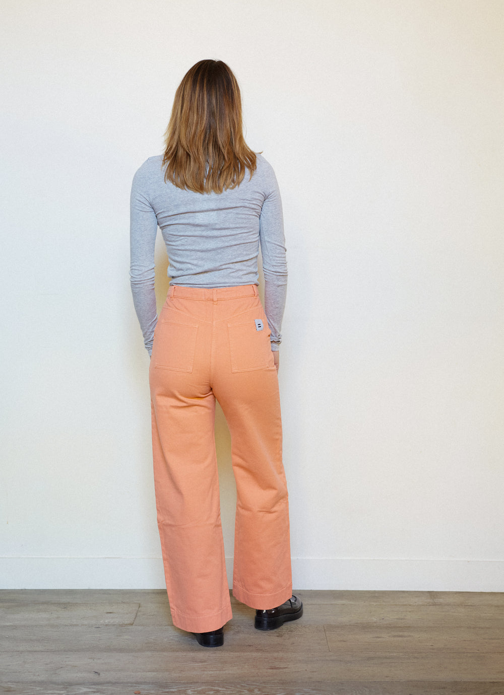 PANTALON PINCE FEMME SERGE PÊCHE