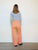 PANTALON PINCE FEMME SERGE PÊCHE