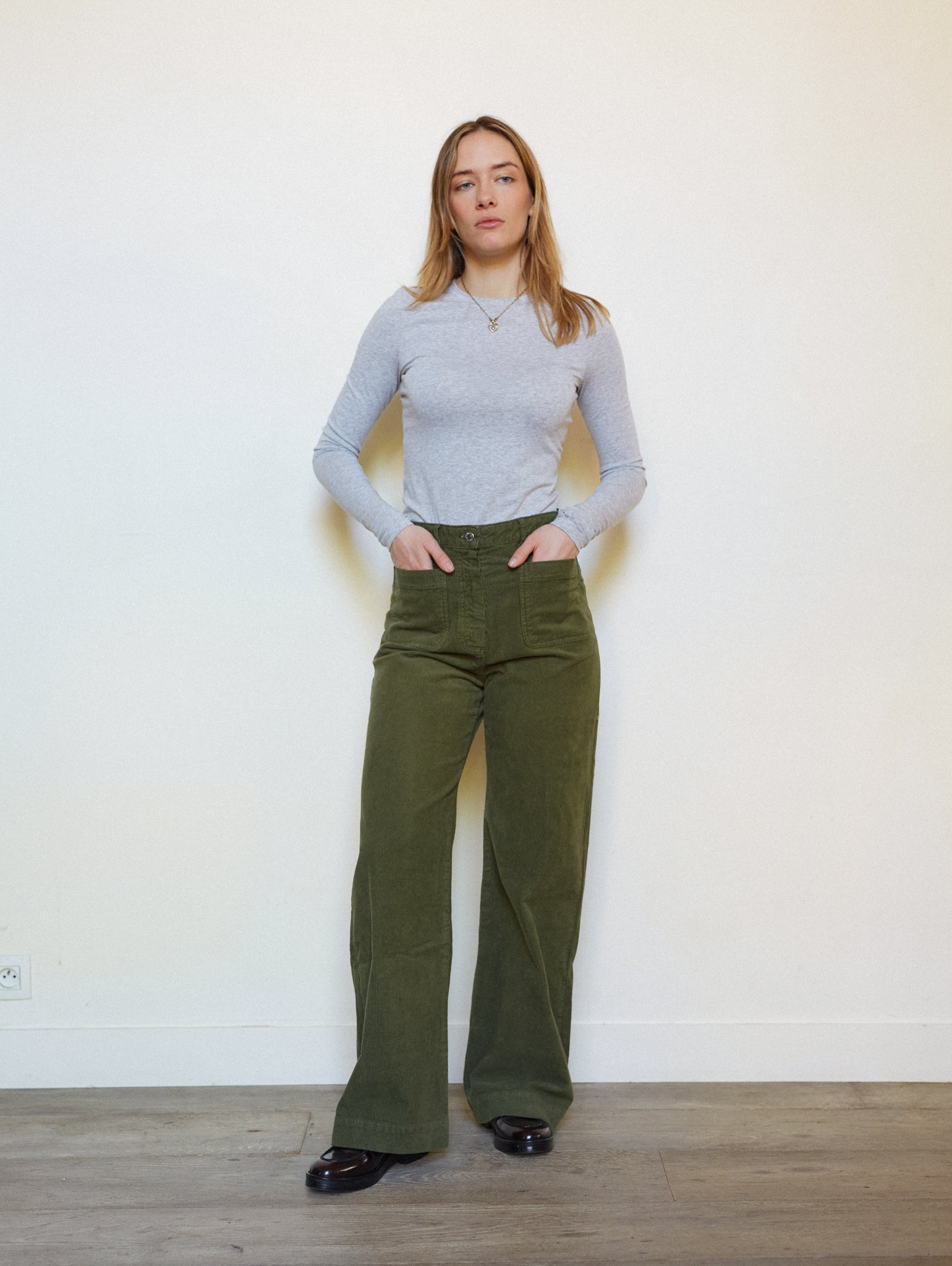 PANTALON JANE KAKI - 36