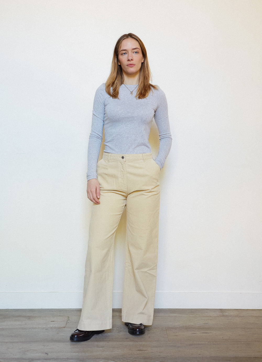 PANTALON PINCE FEMME CACAHUÈTE 36