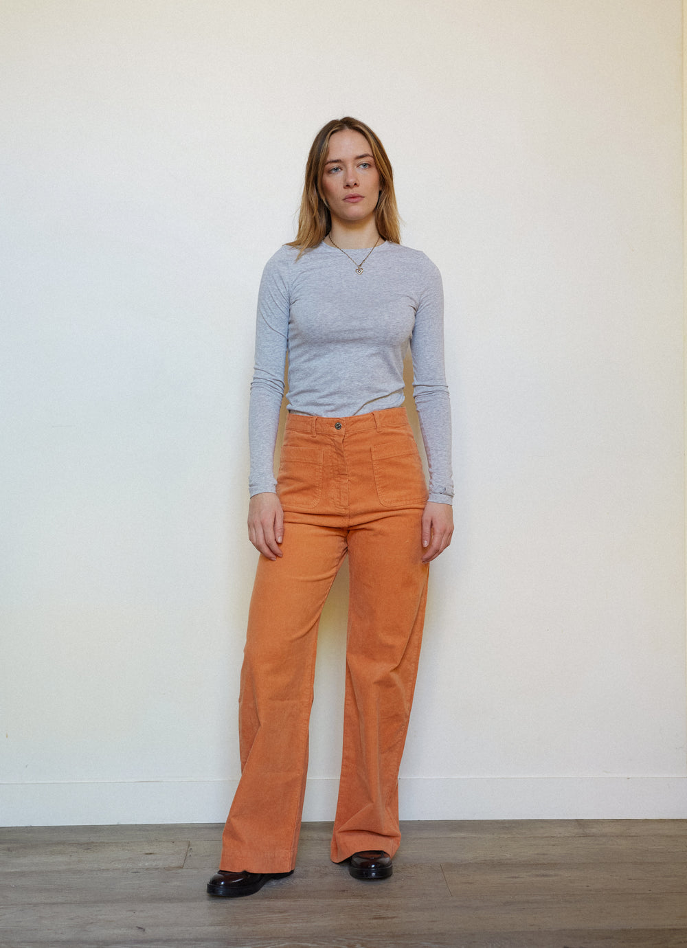 PANTALON JANE CUIVRE - 36