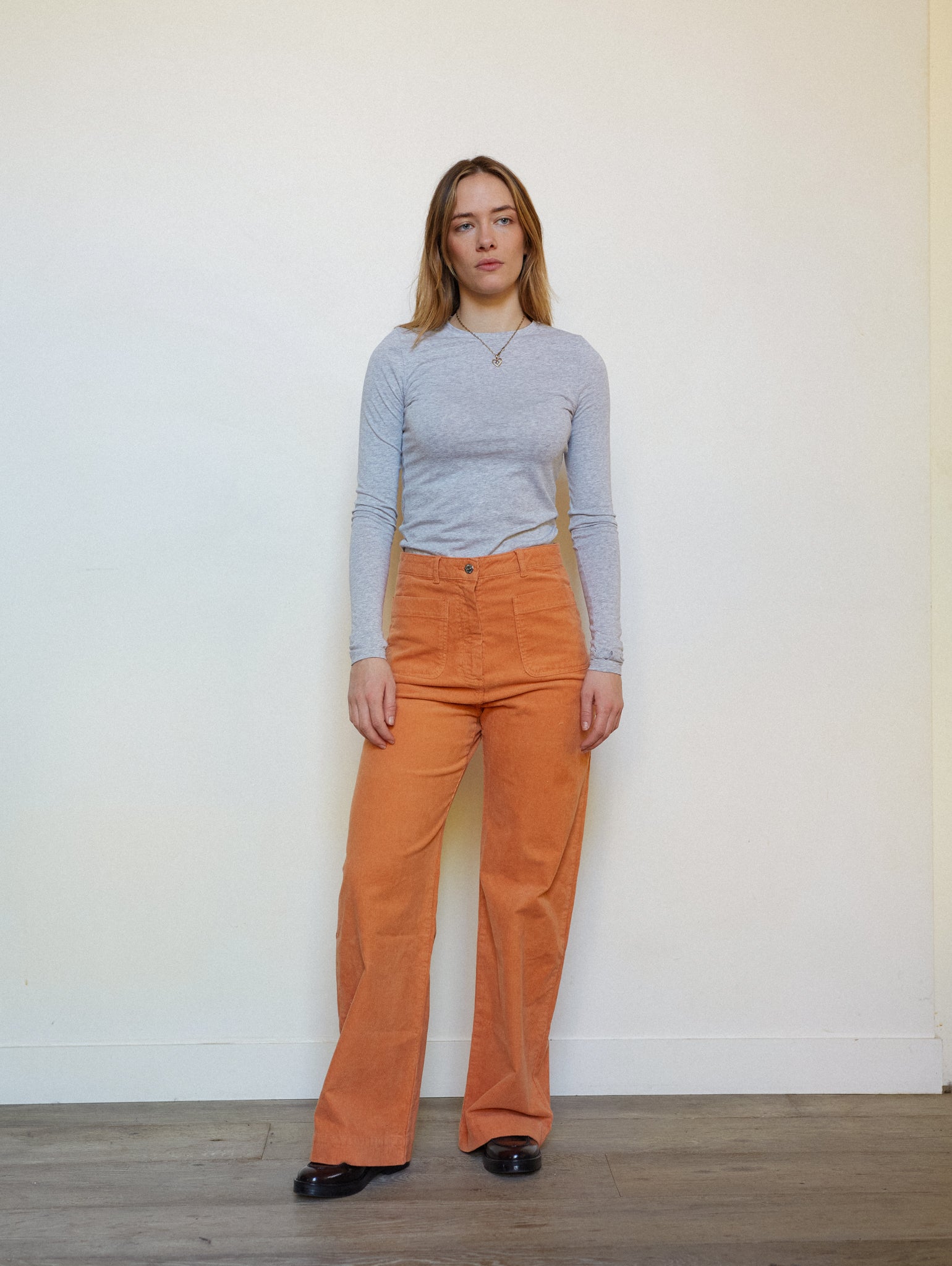 PANTALON JANE CUIVRE - 36