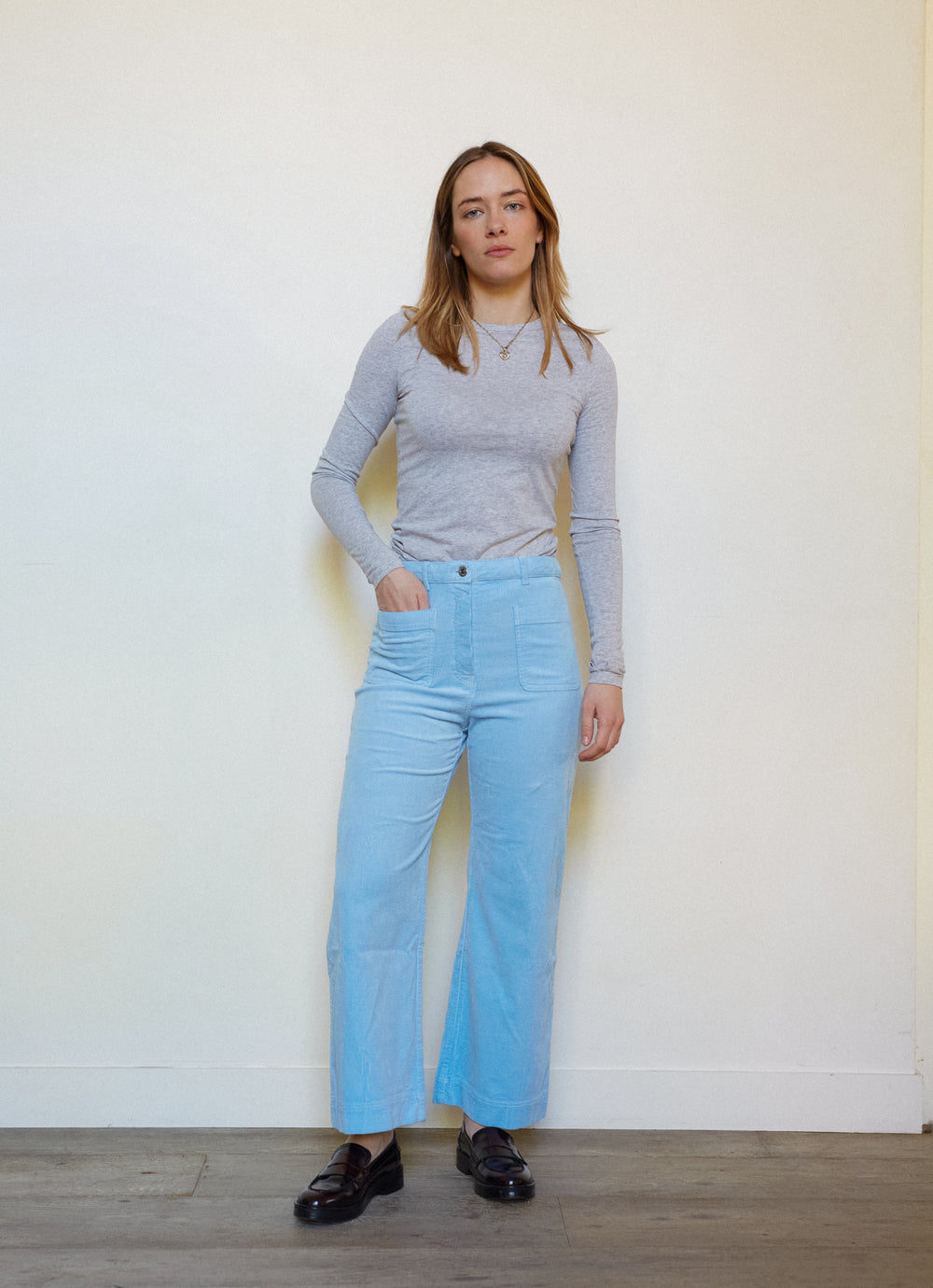 PANTALON JANE CIEL - TAILLE 36