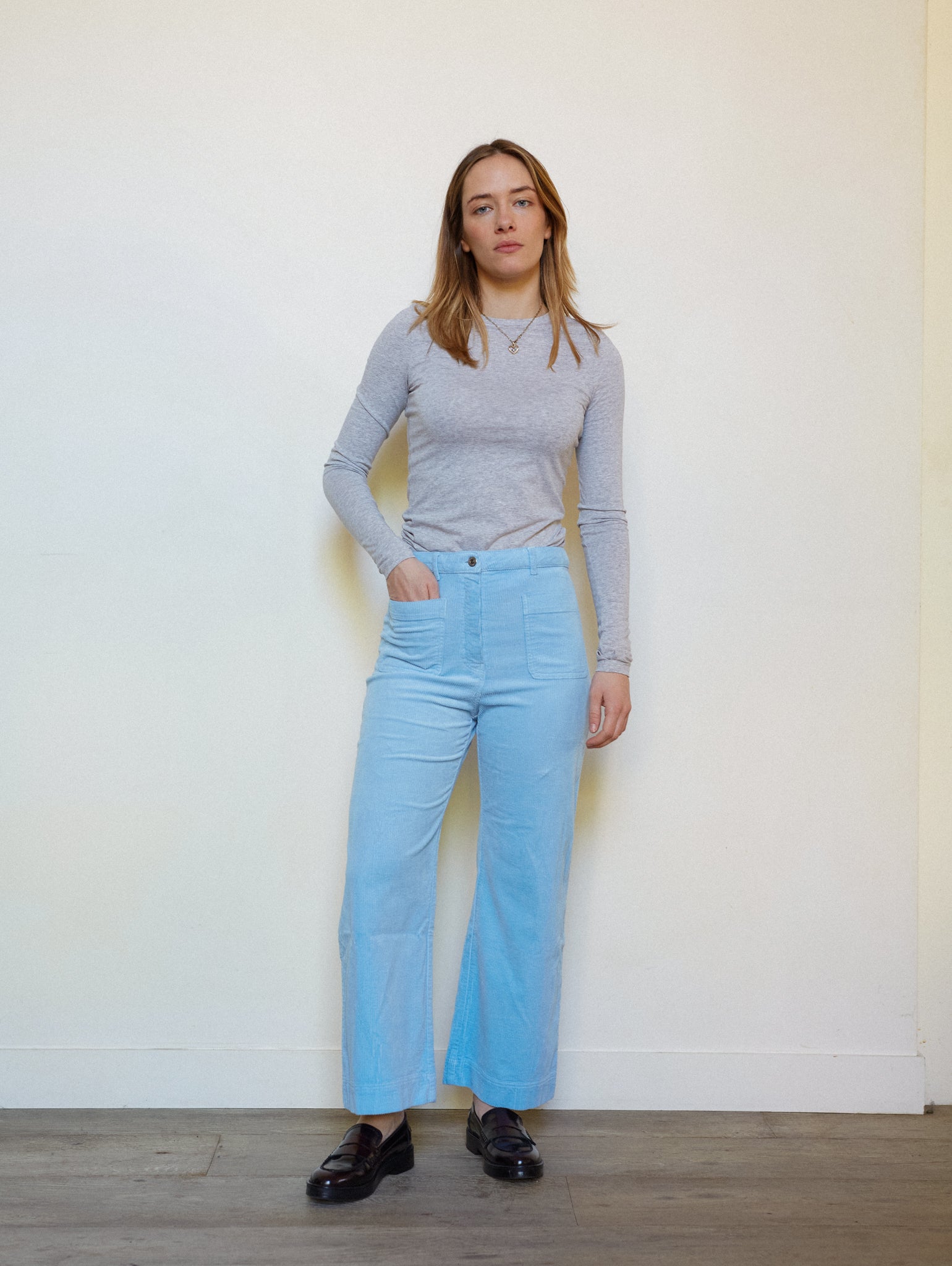 PANTALON JANE CIEL - TAILLE 36