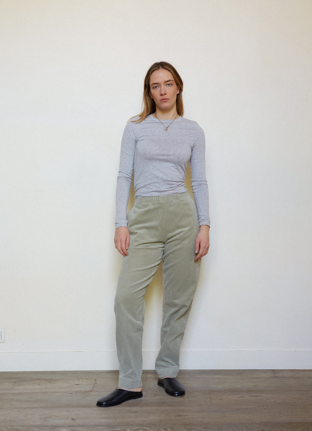 PANTALON LAZY FEMME SAUGE