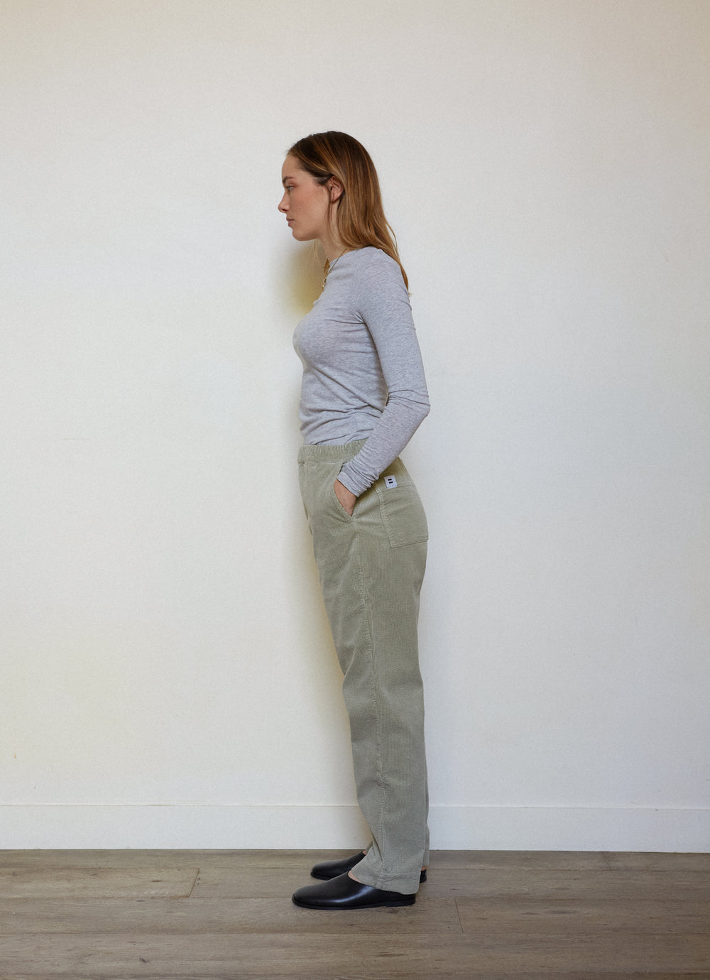 PANTALON LAZY FEMME SAUGE