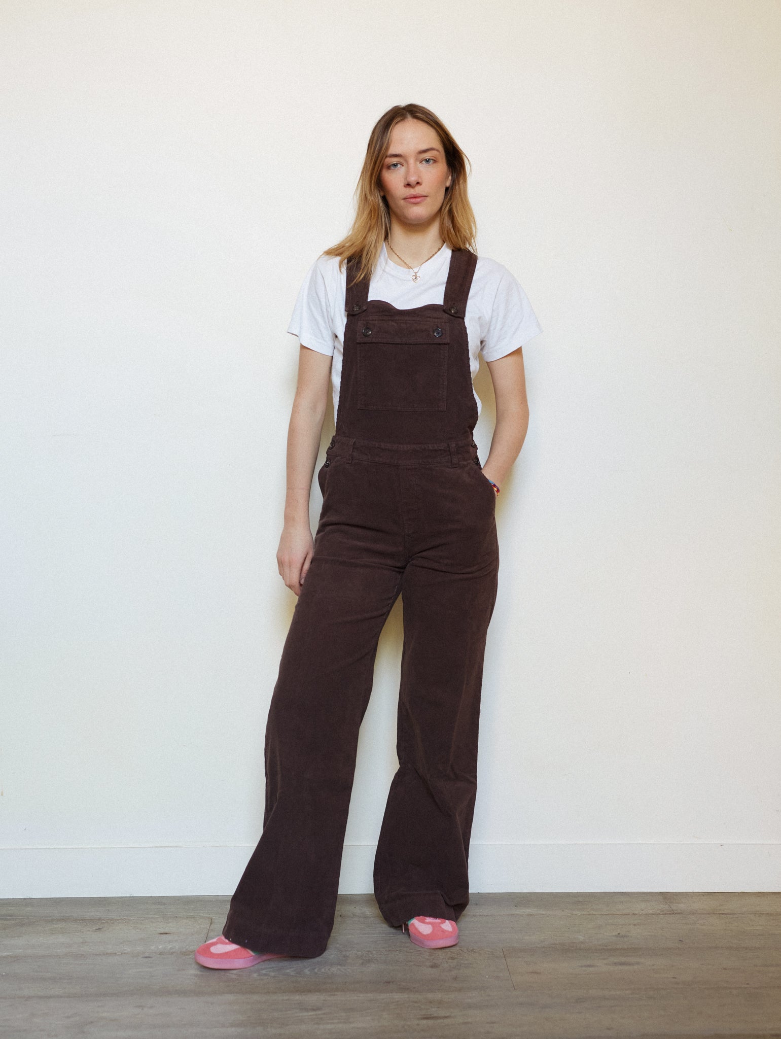 OOC - SALOPETTE LOOSE CHOCOLAT - 36