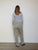 PANTALON LAZY FEMME SAUGE