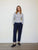 PANTALON BIG COTES NAVY - 36