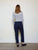 PANTALON BIG COTES NAVY - 36