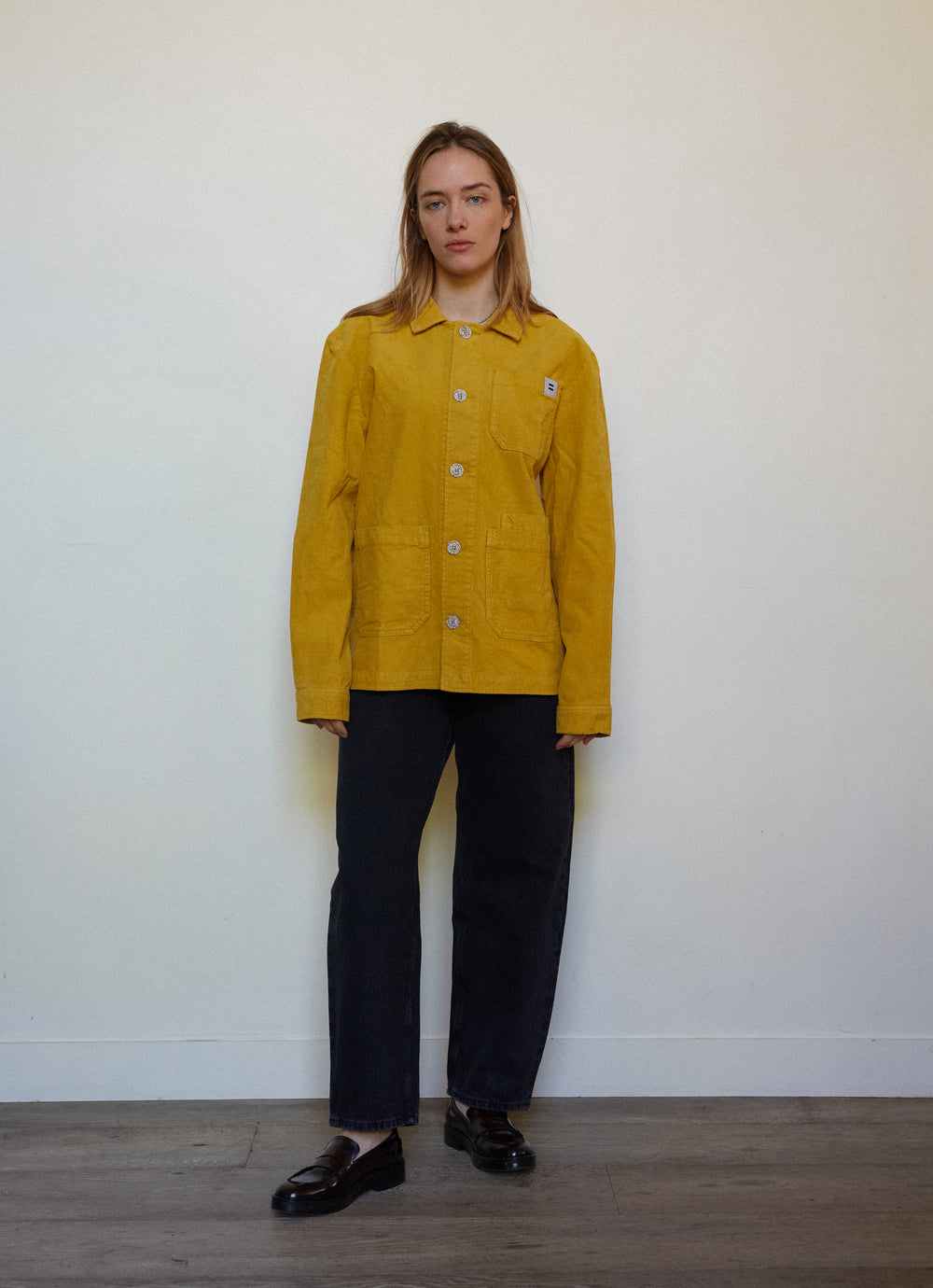 VESTE CÔTELÉ MIEL - TAILLE M
