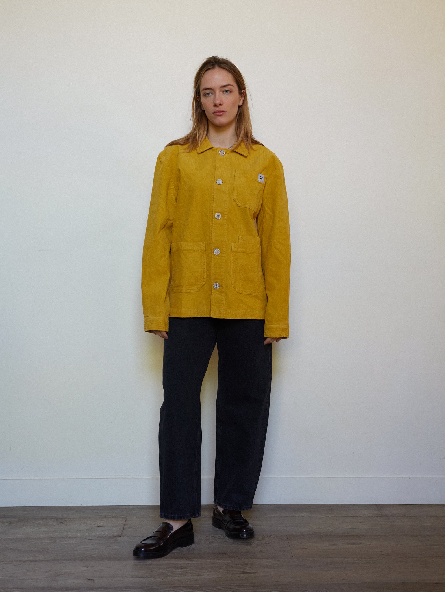 VESTE CÔTELÉ MIEL - TAILLE M