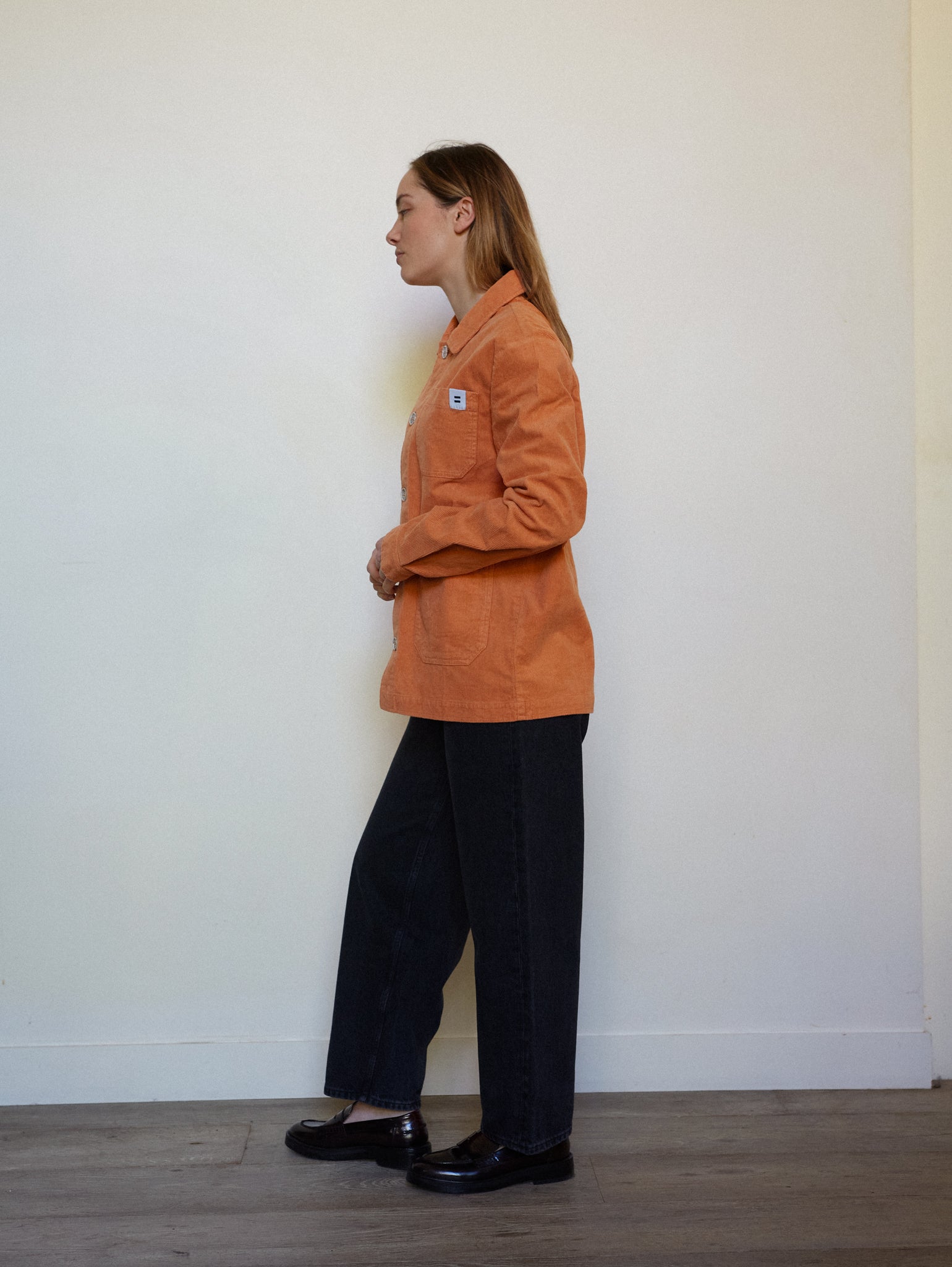 VESTE CÔTELÉ CUIVRE - TAILLE M