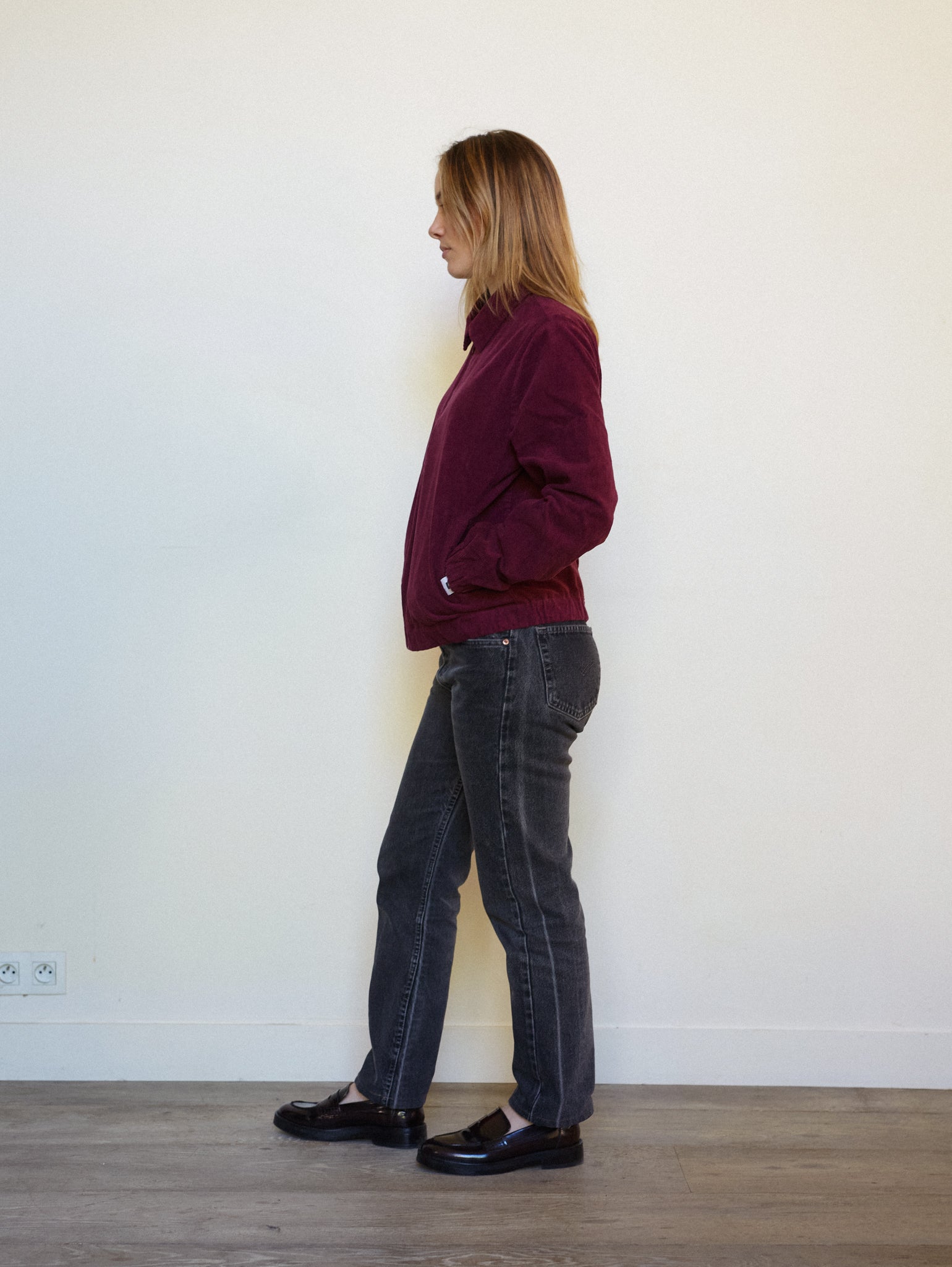 BLOUSON FEMME PRUNE - S