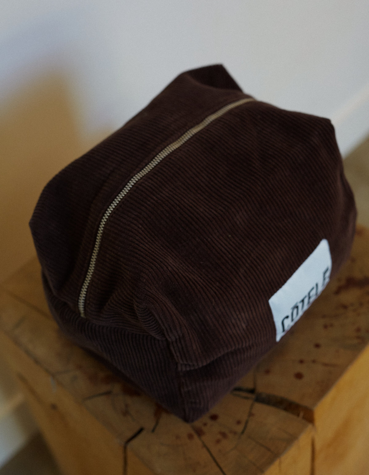 TROUSSE DE TOILETTE - CHOCOLAT