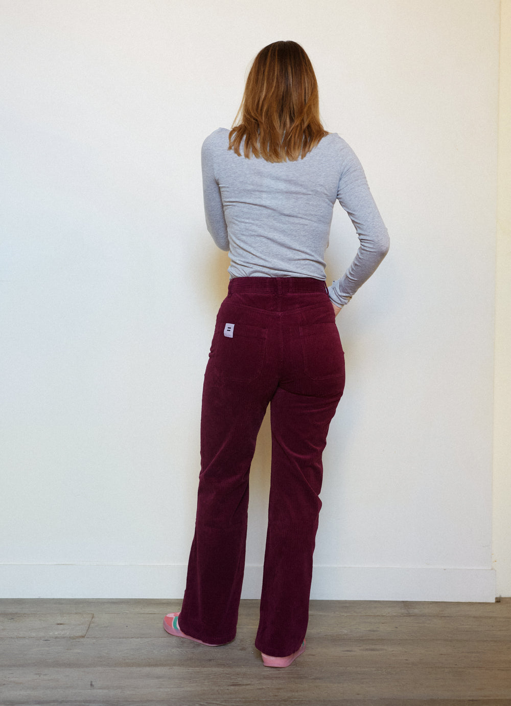 PANTALON FLARE PRUNE 36