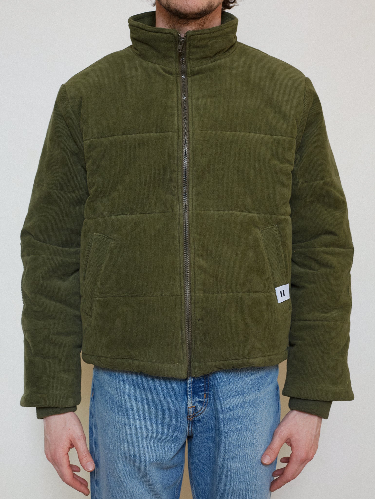 DOUDOUNE PUFFER HOMME KAKI